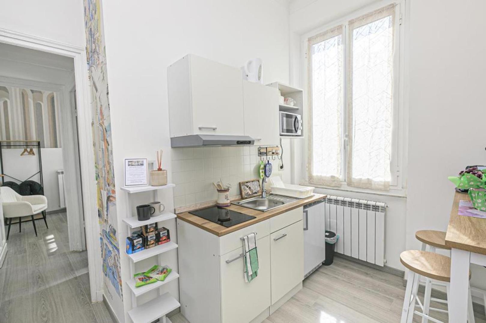 Apartament Plein Ciel - Attico Vicino Al Centro - Parcheggio Privato Genua Zewnętrze zdjęcie