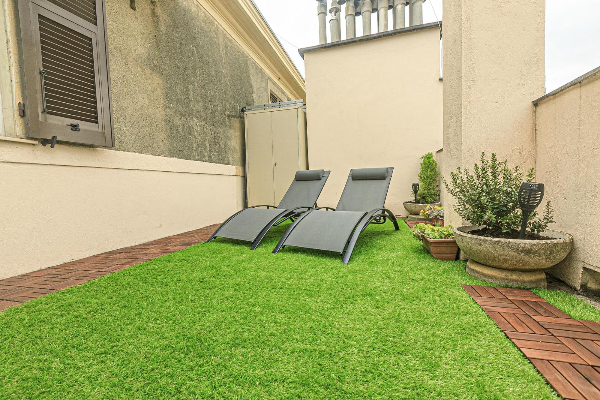 Apartament Plein Ciel - Attico Vicino Al Centro - Parcheggio Privato Genua Zewnętrze zdjęcie